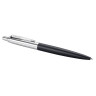 Ручка шариковая PARKER "Jotter XL", УТОЛЩЕННЫЙ корпус, черный матовый лак, детали из нержавеющей стали, синяя, 2068358 по низкой цене оптом 