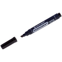 Маркер перманентный CENTROPEN 8516, ЧЕРНЫЙ, скошенный наконечник, 2-5 мм, 5 8516 0112