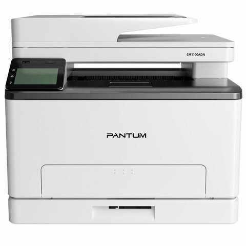МФУ лазерное ЦВЕТНОЕ PANTUM CM1100ADN "3 в 1", А4, 18 стр./мин, 30000 стр./мес., ДУПЛЕКС, АПД, сетевая карта по низкой цене оптом 
