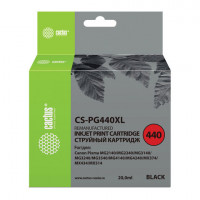 Картридж струйный CACTUS (CS-PG440XL) для CANON PIXMA MG2140/3140/3540/4240, черный
