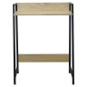 Стол на металлокаркасе BRABIX "LOFT CD-003", 640х420х840 мм, цвет дуб натуральный, 641217 по низкой цене оптом 