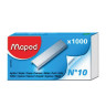 Степлер №10 металлический MAPED "Universal Metal", до 12 листов, + 400 скоб, серый, 043500 по низкой цене оптом Краснодар, Москва, Уфа, Казань, Барнаул, Владивосток, Хабаровск, Сахалин, Красноярск, Екатеренбург, 