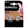 Батарейки DURACELL Lithium, CR2025, литиевые, КОМПЛЕКТ 2 шт., блистер по низкой цене оптом 