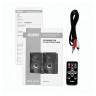 Колонки компьютерные SVEN SPS-615, 2.0, 2х10 Вт, USB, SD, Bluetooth, дерево, черные, SV-013707 по низкой цене оптом 