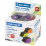 Точилка BRAUBERG "ULTRA COLOR", пластиковая, корпус ассорти, 228466 по низкой цене оптом Краснодар, Москва, Уфа, Казань, Барнаул, Владивосток, Хабаровск, Сахалин, Красноярск, Екатеренбург, 