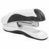 Степлер №10 BRAUBERG "JET PRO", до 12 листов, эргономичный, бело-черный, 228583 по низкой цене оптом 