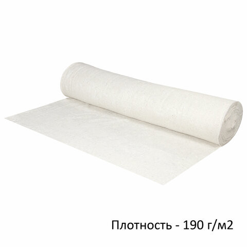 Полотно ХПП холстопрошивное ПЛОТНОЕ светлое 1,5х50 м, 190(±10) г/м2, шаг 2,5 мм, LAIMA Стандарт, 600841 по низкой цене оптом 