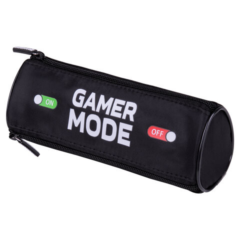 Пенал BRAUBERG, 3 отделения, нейлон, 21х7х7 см, "Gamer", 270841 по низкой цене оптом 