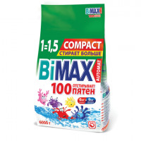 Стиральный порошок-автомат 6 кг, BIMAX (Бимакс) "100 пятен" (Нэфис Косметикс), 506-1