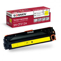 Картридж лазерный SONNEN (SH-CF212A) для HP LJ Pro M276 ВЫСШЕЕ КАЧЕСТВО, желтый, 1800 страниц, 363960