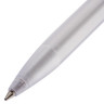Ручка шариковая масляная BRAUBERG "Olive Pen", СИНЯЯ, корпус прозрачный, 0,7 мм, линия 0,35 мм, 141476 по низкой цене оптом 