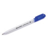 Ручка шариковая масляная BRAUBERG "Olive Pen", СИНЯЯ, корпус прозрачный, 0,7 мм, линия 0,35 мм, 141476 по низкой цене оптом 