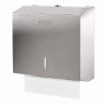 Диспенсер для полотенец LAIMA PROFESSIONAL INOX, (Система H3) V-сложения, нержавеющая сталь, матовый, 605696 по низкой цене оптом Краснодар, Москва, Уфа, Казань, Барнаул, Владивосток, Хабаровск, Сахалин, Красноярск, Екатеренбург, 