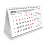 Календарь-домик настольный на гребне с бегунком, 2026г, BRAUBERG, 160х105мм, Паттерн, 117270 по низкой цене оптом 