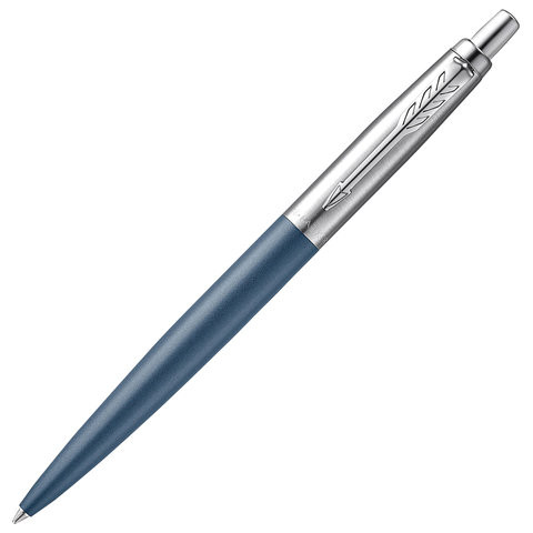 Ручка шариковая PARKER "Jotter XL", УТОЛЩЕННЫЙ корпус, синий матовый лак, детали из нержавеющей стали, синяя, 2068359 по низкой цене оптом  Ручка шариковая PARKER "Jotter XL", УТОЛЩЕННЫЙ корпус, синий матовый лак, детали из нержавеющей стали, синяя, 2068359 по низкой цене оптом