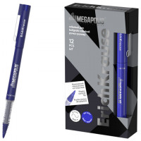 Ручка-роллер ERICH KRAUSE Megapolis, СИНЯЯ, линия 0,7мм, 63153