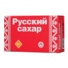 Сахар-рафинад "Русский", 1 кг (196 кусочков, размер 15х16х21 мм), картонная упаковка по низкой цене оптом 