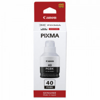 Чернила CANON (GI-40BK) для СНПЧ Pixma G5040/G6040/GM2040, черные, ресурс 6000 страниц, оригинальные, 3385C001