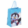 Пакет подарочный НАБОР 4 штуки, новогодний, 18х10х23 см, "Christmas Animals", ЗОЛОТАЯ СКАЗКА, 591956 по низкой цене оптом 