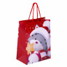 Пакет подарочный НАБОР 4 штуки, новогодний, 18х10х23 см, "Christmas Animals", ЗОЛОТАЯ СКАЗКА, 591956 по низкой цене оптом 