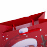 Пакет подарочный НАБОР 4 штуки, новогодний, 18х10х23 см, "Christmas Animals", ЗОЛОТАЯ СКАЗКА, 591956 по низкой цене оптом 