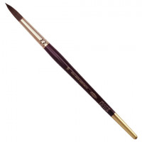 Кисть художественная KOH-I-NOOR белка, круглая, №16, короткая ручка, блистер, 9935016017BL