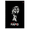 Тетрадь А4, 96 л., АЛЬТ, гребень, клетка, глянцевая ламинация, "Rapid" (3 вида), 7-96-1122 по низкой цене оптом 