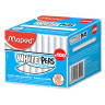 Мел белый MAPED (Франция) "White'Peps", АНТИПЫЛЬ, НАБОР 100 шт., круглый, 935020 по низкой цене оптом 