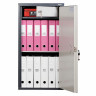 Шкаф металлический для документов AIKO "SL-87Т" ГРАФИТ, 870х460х340 мм, 21 кг, S10799090502