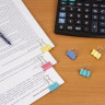 Зажимы для бумаг STAFF "Profit", КОМПЛЕКТ 12 шт., 25 мм, на 100 листов, цветные, картонная коробка, 225157 по низкой цене оптом 