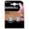 Батарейки DURACELL Lithium, CR2016, литиевые, КОМПЛЕКТ 2 шт., блистер по низкой цене оптом 