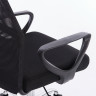 Кресло BRABIX "Tender MG-330", с подлокотниками, хром, черное, 531845 по низкой цене оптом 