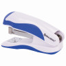 Степлер №24/6, 26/6 BRAUBERG "JET PRO", до 25 листов, эргономичный, бело-синий, 228584 по низкой цене оптом 