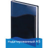 Ежедневник недатированный А5 138х213 мм BRAUBERG "Bond" под кожу, 160 л., темно-синий/синий, 126220 по низкой цене оптом 