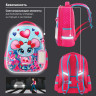 Ранец ЮНЛАНДИЯ LIGHT, 2 отделения, "Pretty mouse", 3D панель, 38х29х16 см, 270606 по низкой цене оптом Краснодар, Москва, Уфа, Казань, Барнаул, Владивосток, Хабаровск, Сахалин, Красноярск, Екатеренбург, 