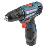 Дрель-шуруповерт аккумуляторный, 12 В, 0-1500 об/мин, BOSCH GSR 120-LI PROFESSIONAL 0, 06019G8020