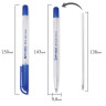 Ручки шариковые масляные BRAUBERG НАБОР 3 шт., СИНИЕ, "Olive Pen", узел 0,7 мм, линия 0,5 мм, 141478 по низкой цене оптом 