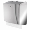 Диспенсер для полотенец LAIMA PROFESSIONAL INOX, (Система H3) V-сложения, нержавеющая сталь, зеркальный, 605697 по низкой цене оптом Краснодар, Москва, Уфа, Казань, Барнаул, Владивосток, Хабаровск, Сахалин, Красноярск, Екатеренбург, 