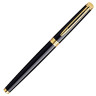 Ручка подарочная перьевая WATERMAN "Hemisphere Mars Black GT", черный лак, позолоченные детали, синяя, S0920610 по низкой цене оптом 