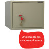Сейф мебельный BRABIX "D-29m", 290х350х300 мм, 9 кг, ключевой замок, крепление к стене, 291163 по низкой цене оптом 