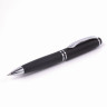 Набор ручек подарочных BRAUBERG Duetto, СИНИЕ, 2 шт: шариковая, перьевая, черный с хромированными деталями, 143478 по низкой цене оптом 