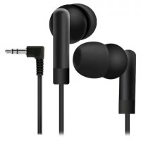 Наушники DEFENDER Basic 210, проводные, кабель 1,2 м, вкладыши, черные, 63211