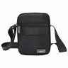 Сумка на плечо HEIKKI COMPACT (ХЕЙКИ) с карманом, черная, 20х16х5 см, 272632 по низкой цене оптом 
