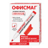 Маркер стираемый для белой доски КРАСНЫЙ, ОФИСМАГ "N1", 5 мм, 150857 по низкой цене оптом 