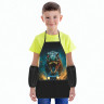 Фартук с нарукавниками для уроков труда BRAUBERG KIDS, 2 кармана, регулировка по росту, 46x54 см, Dino chase, 273760 по низкой цене оптом Фартук с нарукавниками для уроков труда BRAUBERG KIDS, 2 кармана, регулировка по росту, 46x54 см, Dino chase, 273760 по низкой цене оптом