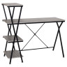 Стол на металлокаркасе BRABIX "LOFT CD-004", 1200х535х1110 мм, 3 полки, цвет дуб антик, 641219 по низкой цене оптом 