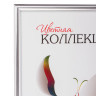 Рамка бизнес-класса 21х30 см, пластик, багет 11 мм, серебро, стекло, 6112/6605 по низкой цене оптом 