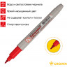 Маркер перманентный Crown "Multi Marker Super Slim" красный, пулевидный, 1мм по низкой цене оптом Краснодар, Москва, Уфа, Казань, Барнаул, Владивосток, Хабаровск, Сахалин, Красноярск, Екатеренбург, 