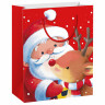 Пакет подарочный (1штука) новогодний 18х10х23см, "Christmas Animals", ассорти, ЗОЛОТАЯ СКАЗКА, 591955
