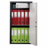 Шкаф металлический для документов AIKO "SL-87ТEL" ГРАФИТ, 870х460х340 мм, 21 кг, S10799090902